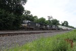 NS 4269 leads a stack train West